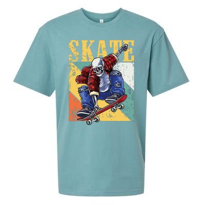 Skateboarding Skateboard Skateboarder Sueded Cloud Jersey T-Shirt