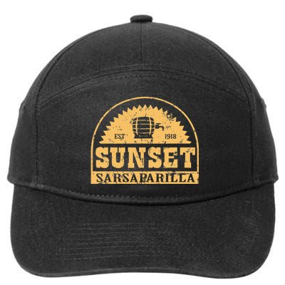 Sunset Sarsaparillas 7-Panel Snapback Hat