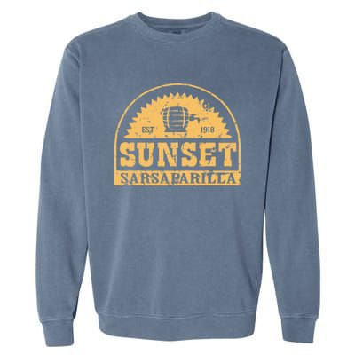 Sunset Sarsaparillas Garment-Dyed Sweatshirt