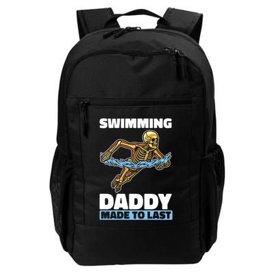 Swimming Skeleton Swim Pool Swimmer Fathers Day Dad Gift Backpack