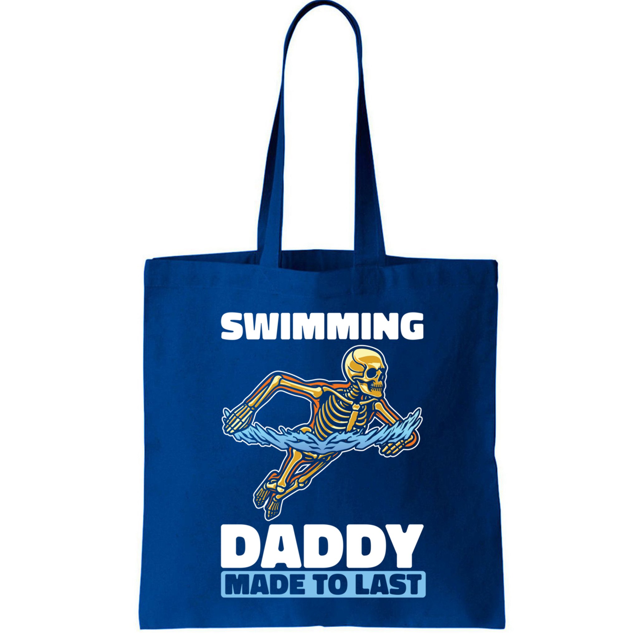 Swimming Skeleton Swim Pool Swimmer Fathers Day Dad Gift Bag