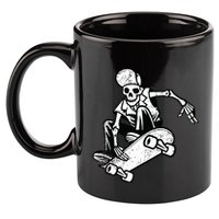 Skateboarding Skater Skate Board Skeleton 11oz C Handle Ceramic Mug