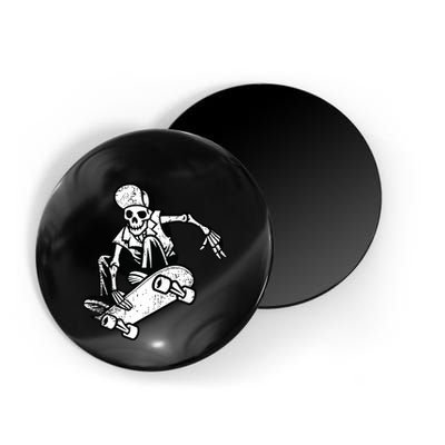 Skateboarding Skater Skate Board Skeleton Magnet