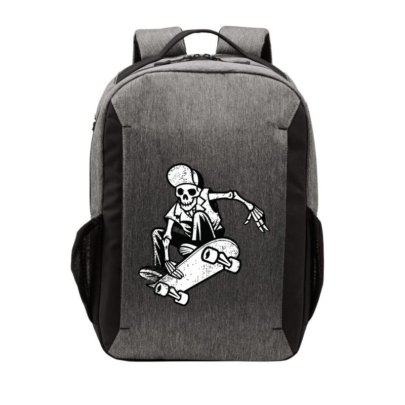 Skateboarding Skater Skate Board Skeleton Vector Backpack