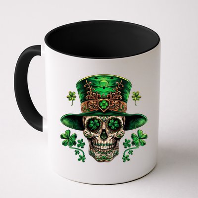 Sugar Skull St Patrick Day Of The Dead Mug
