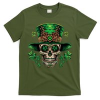 Sugar Skull St Patrick Day Of The Dead T-Shirt