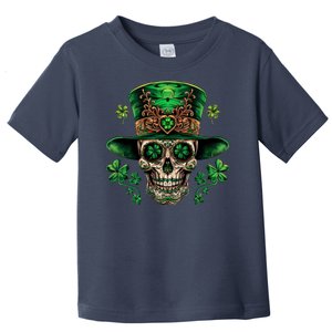 Sugar Skull St Patrick Day Of The Dead Toddler T-Shirt