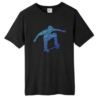 Skateboard Skateboarder Skater Gift Tall Fusion ChromaSoft Performance T-Shirt