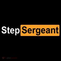 Step Sergeant Button