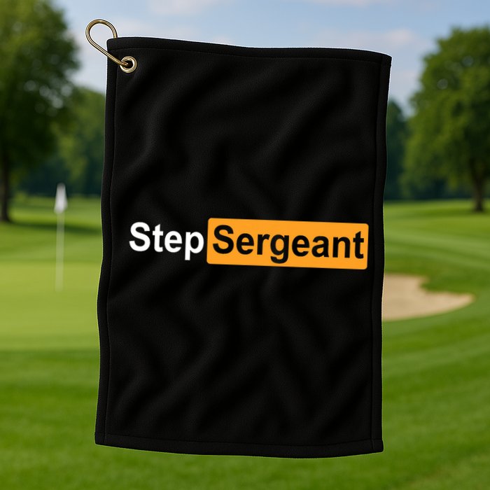 Step Sergeant Golf Towel