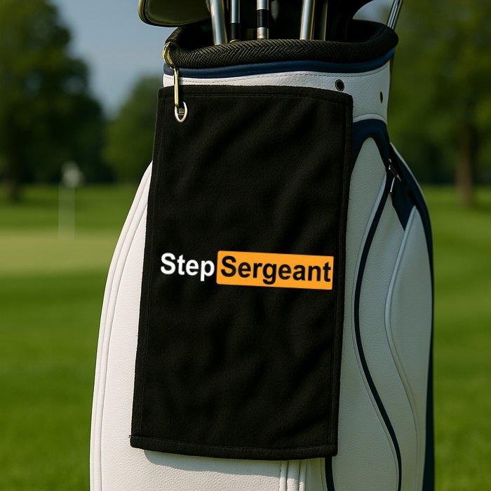 Step Sergeant Golf Towel