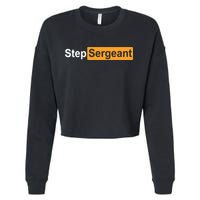 Step Sergeant Cropped Pullover Crew