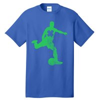 Soccer Shamrock St Patrick's Day Irish Saint Paddy's Meaningful Gift Tall T-Shirt