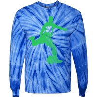 Soccer Shamrock St Patrick's Day Irish Saint Paddy's Meaningful Gift Tie-Dye Long Sleeve Shirt