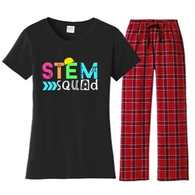 STEM Squad Science Technology for Math Teacher Women's Flannel Pajama Set