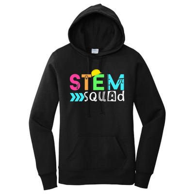 STEM Squad Science Technology for Math Teacher Women's Pullover Hoodie