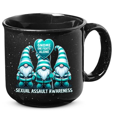 Supporting Survivors Sexual Assault Awareness Month Design Gift 15oz Campfire Ceramic Mug