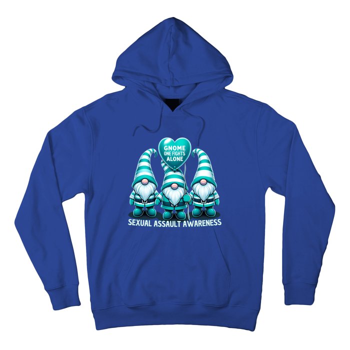 Supporting Survivors Sexual Assault Awareness Month Design Gift Hoodie