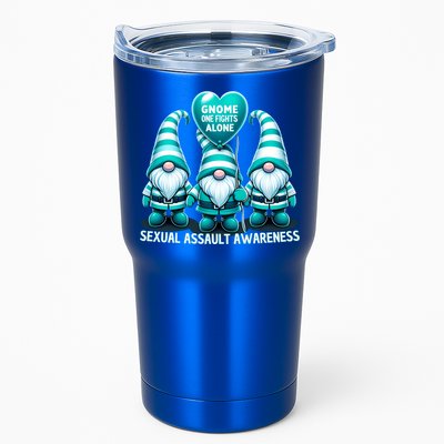 Supporting Survivors Sexual Assault Awareness Month Design Gift Tumbler