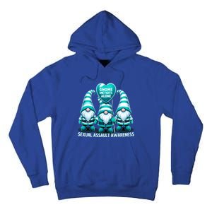 Supporting Survivors Sexual Assault Awareness Month Design Gift Tall Hoodie