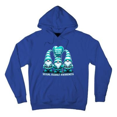 Supporting Survivors Sexual Assault Awareness Month Design Gift Tall Hoodie