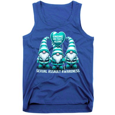 Supporting Survivors Sexual Assault Awareness Month Design Gift Tank Top