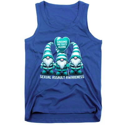 Supporting Survivors Sexual Assault Awareness Month Design Gift Tank Top