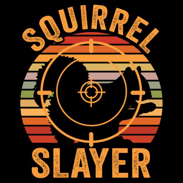 Squirrel Slayer Squirrel Hunting Gift City Backpack