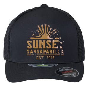 Sunset Sarsaparilla Flexfit Unipanel Trucker Cap