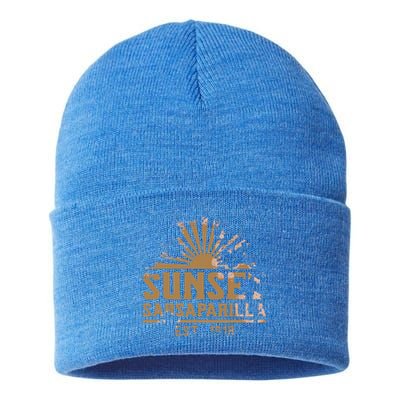 Sunset Sarsaparilla Sustainable Knit Beanie