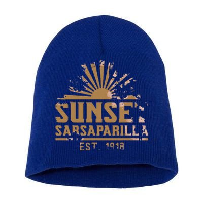 Sunset Sarsaparilla Short Acrylic Beanie