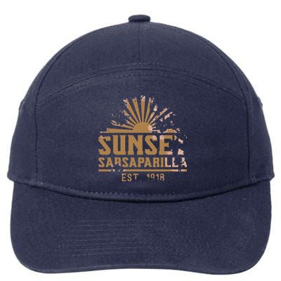 Sunset Sarsaparilla 7-Panel Snapback Hat