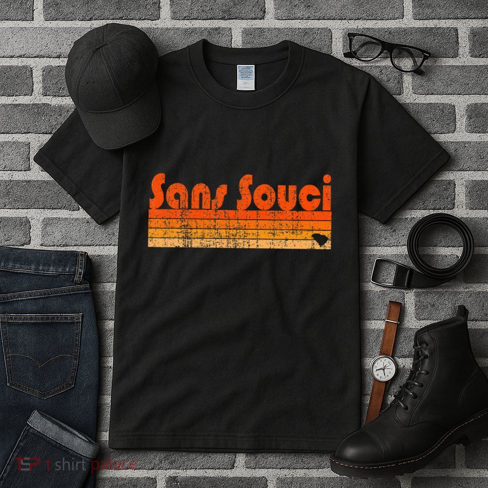 Sans Souci Sc Retro 80s Style Tall T-Shirt