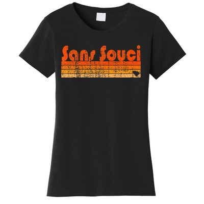 Sans Souci Sc Retro 80s Style Women's T-Shirt