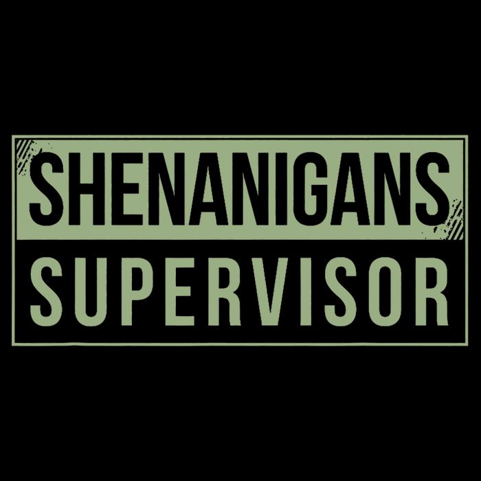 Shenanigans Supervisor Cooling Performance Crew T-Shirt