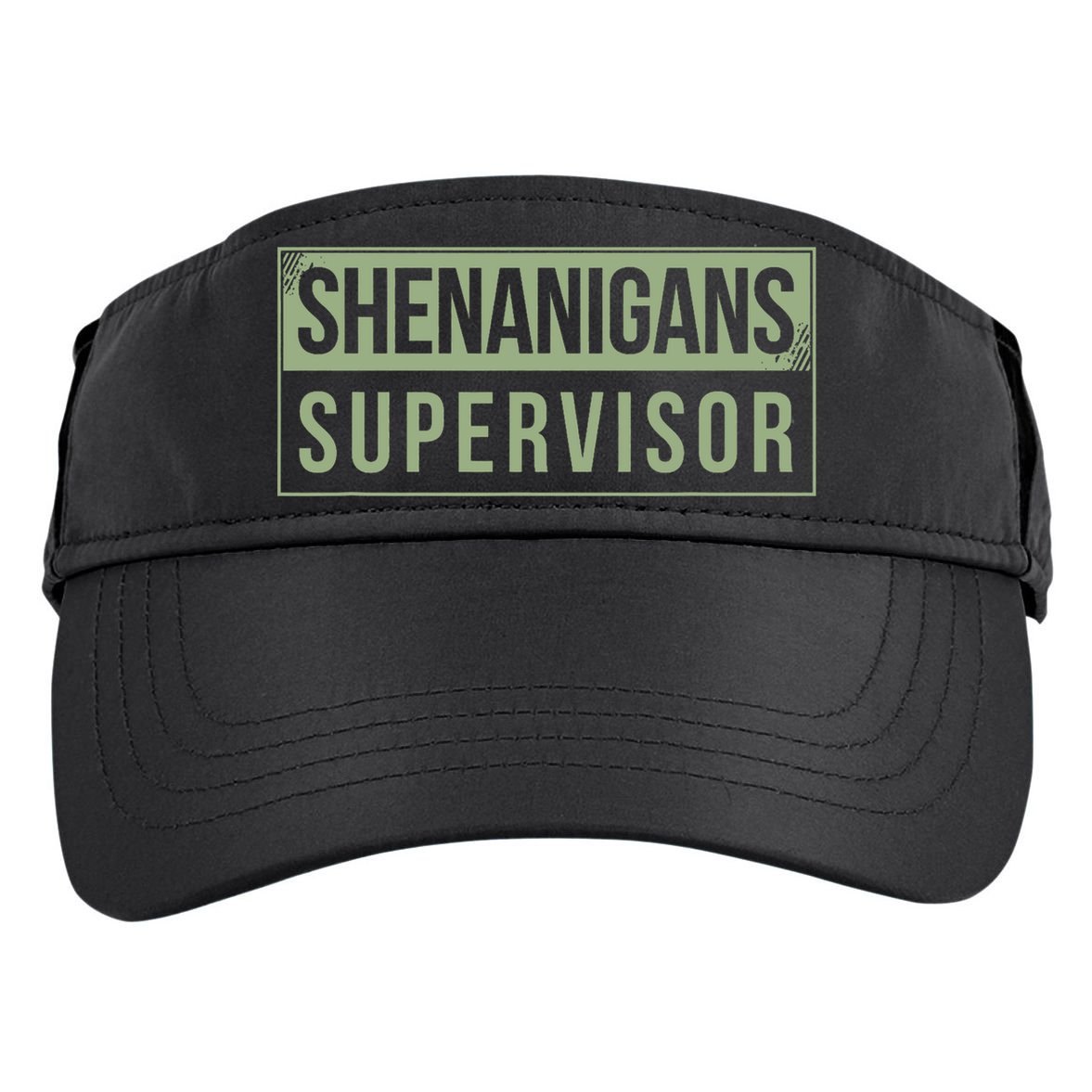 Shenanigans Supervisor Adult Drive Performance Visor