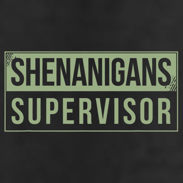 Shenanigans Supervisor Adult Drive Performance Visor