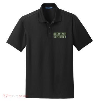 Shenanigans Supervisor Dry Zone Grid Polo