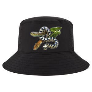 Snakes Snake Species Herpetology Cool Comfort Performance Bucket Hat