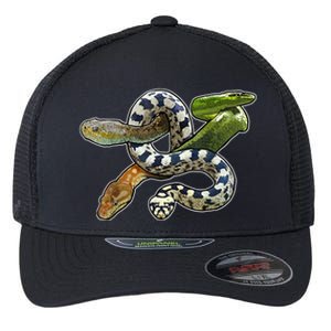 Snakes Snake Species Herpetology Flexfit Unipanel Trucker Cap