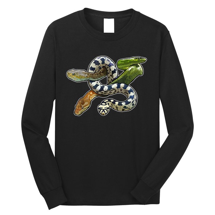 Snakes Snake Species Herpetology Long Sleeve Shirt