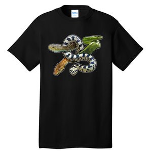 Snakes Snake Species Herpetology Tall T-Shirt