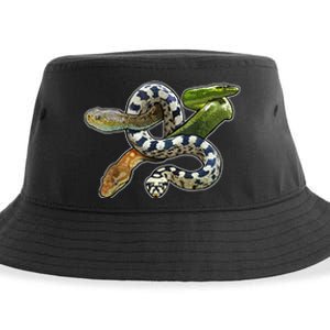 Snakes Snake Species Herpetology Sustainable Bucket Hat