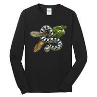 Snakes Snake Species Herpetology Tall Long Sleeve T-Shirt