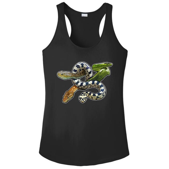 Snakes Snake Species Herpetology Ladies PosiCharge Competitor Racerback Tank