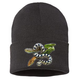 Snakes Snake Species Herpetology Sustainable Knit Beanie