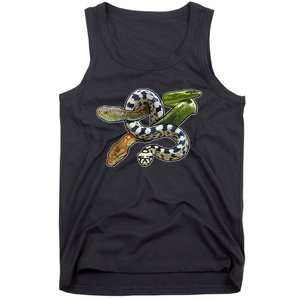 Snakes Snake Species Herpetology Tank Top