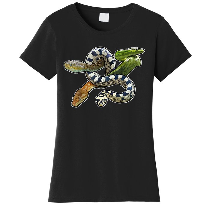 Snakes Snake Species Herpetology Women's T-Shirt