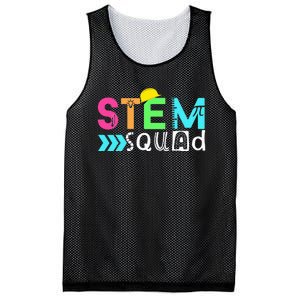 STEM Squad Science Technology Engineering Math Teacher Gift Mesh Reversible Basketball Jersey Tank