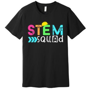 STEM Squad Science Technology Engineering Math Teacher Gift Premium T-Shirt